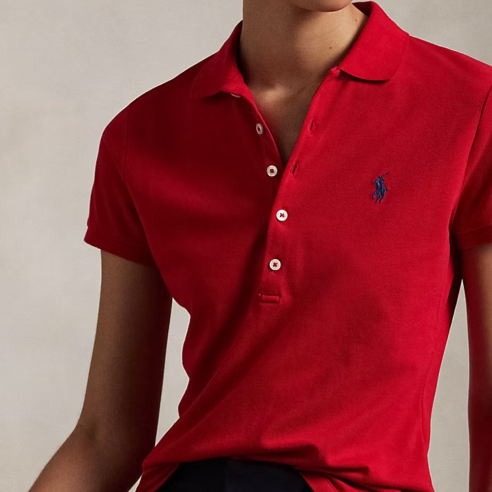 NWT Ralph Lauren POLO Skinny Fit Holiday Tartan in Cruise Red. Women’s M - Picture 6 of 10